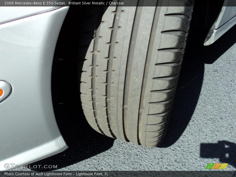 Brilliant Silver Metallic / Charcoal 2006 Mercedes-Benz E 350 Sedan