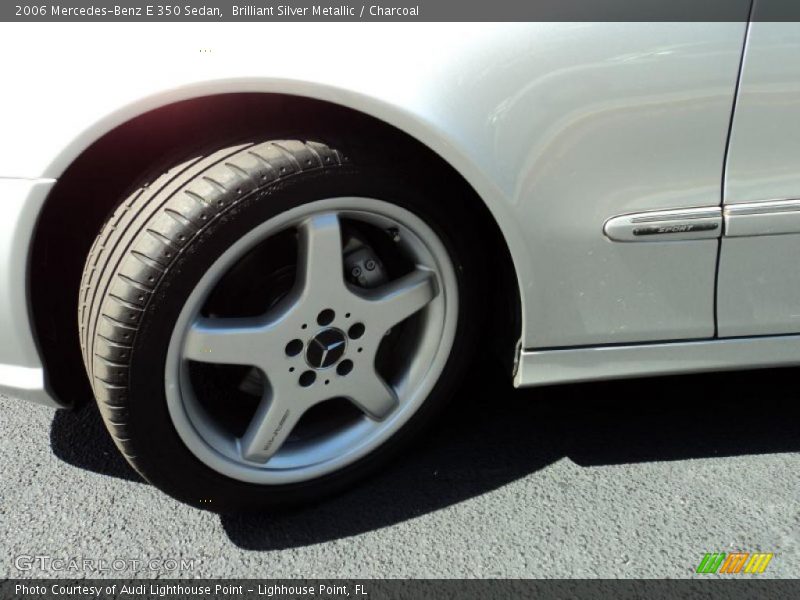 Brilliant Silver Metallic / Charcoal 2006 Mercedes-Benz E 350 Sedan