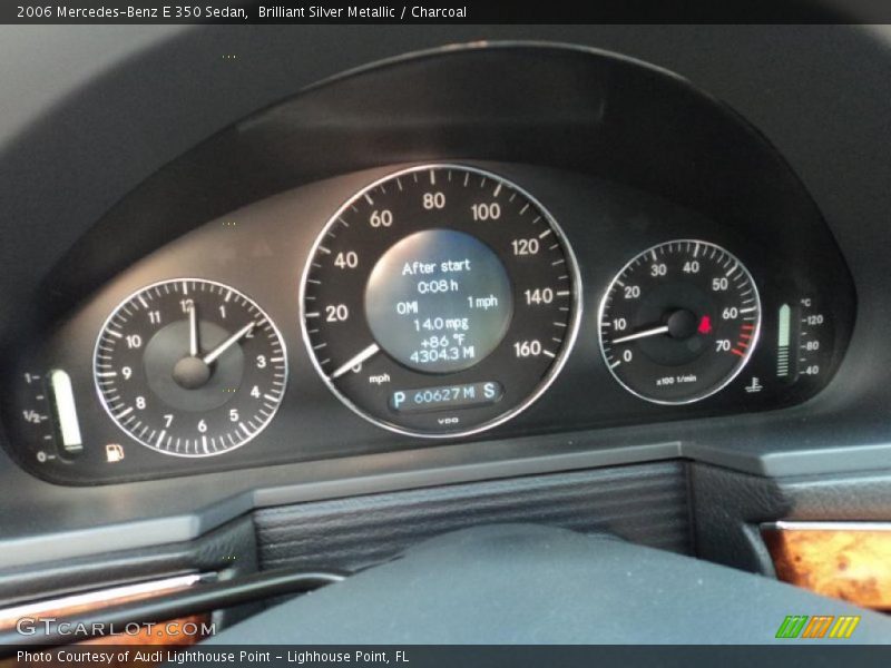 Brilliant Silver Metallic / Charcoal 2006 Mercedes-Benz E 350 Sedan