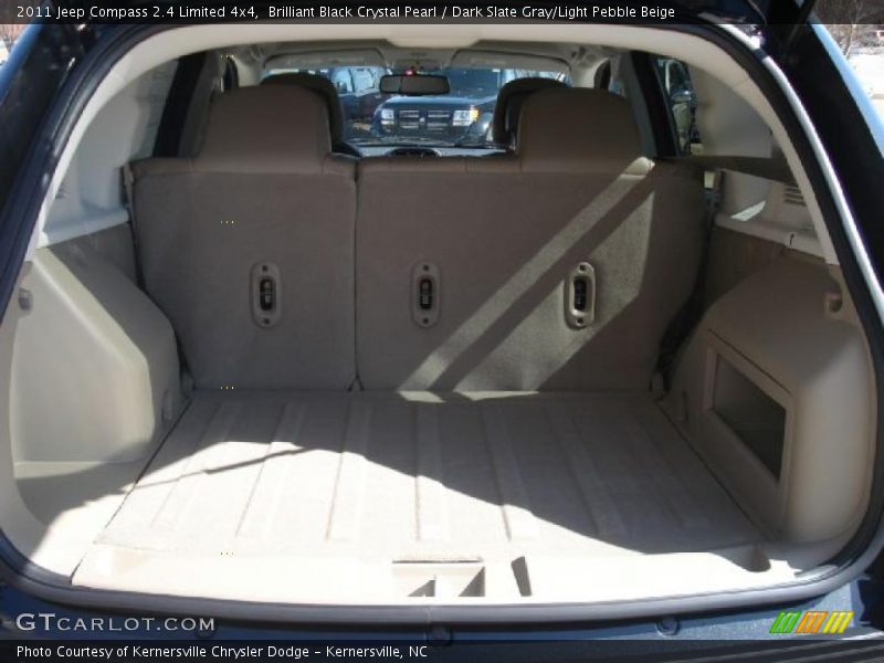 Brilliant Black Crystal Pearl / Dark Slate Gray/Light Pebble Beige 2011 Jeep Compass 2.4 Limited 4x4