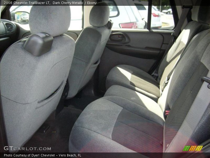 Dark Cherry Metallic / Ebony 2008 Chevrolet TrailBlazer LT
