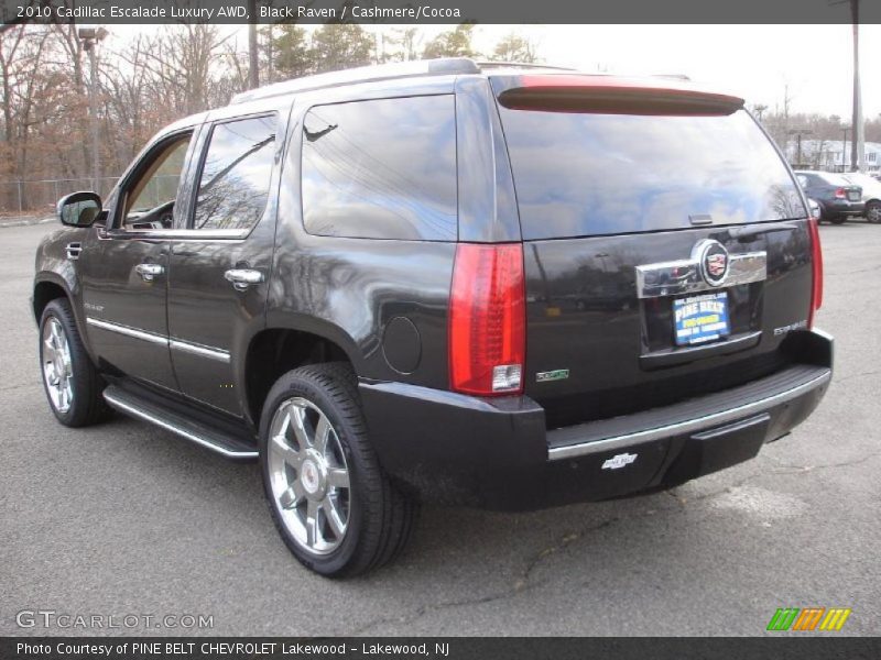 Black Raven / Cashmere/Cocoa 2010 Cadillac Escalade Luxury AWD