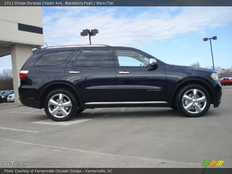 Blackberry Pearl / Black/Tan 2011 Dodge Durango Citadel 4x4