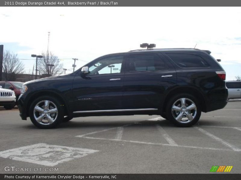 Blackberry Pearl / Black/Tan 2011 Dodge Durango Citadel 4x4