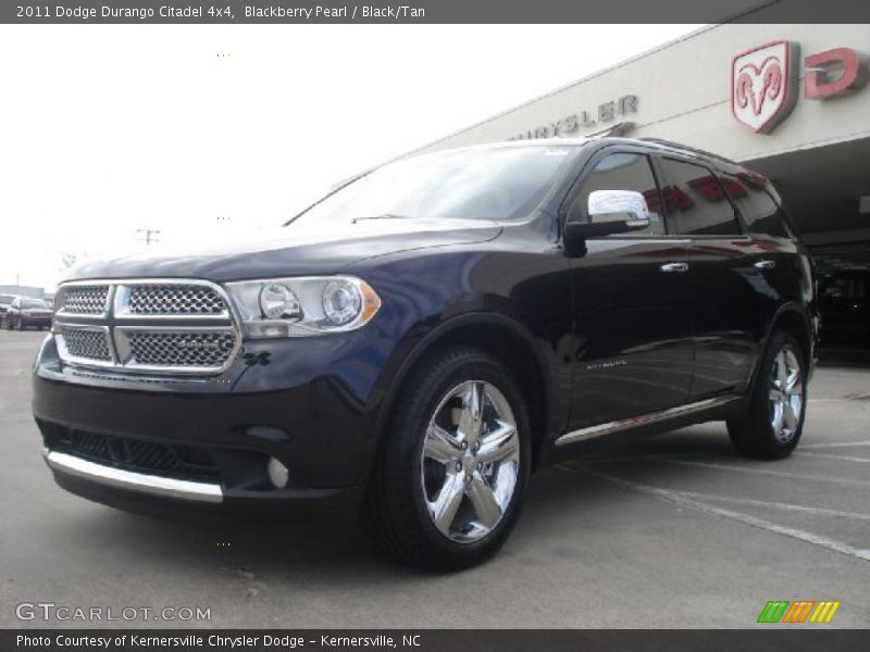 Blackberry Pearl / Black/Tan 2011 Dodge Durango Citadel 4x4