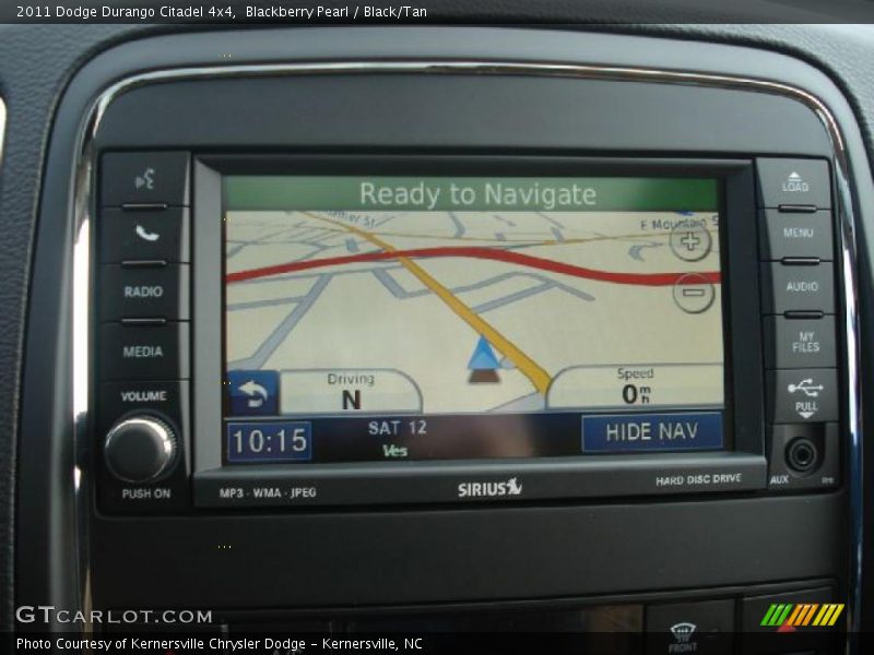 Blackberry Pearl / Black/Tan 2011 Dodge Durango Citadel 4x4