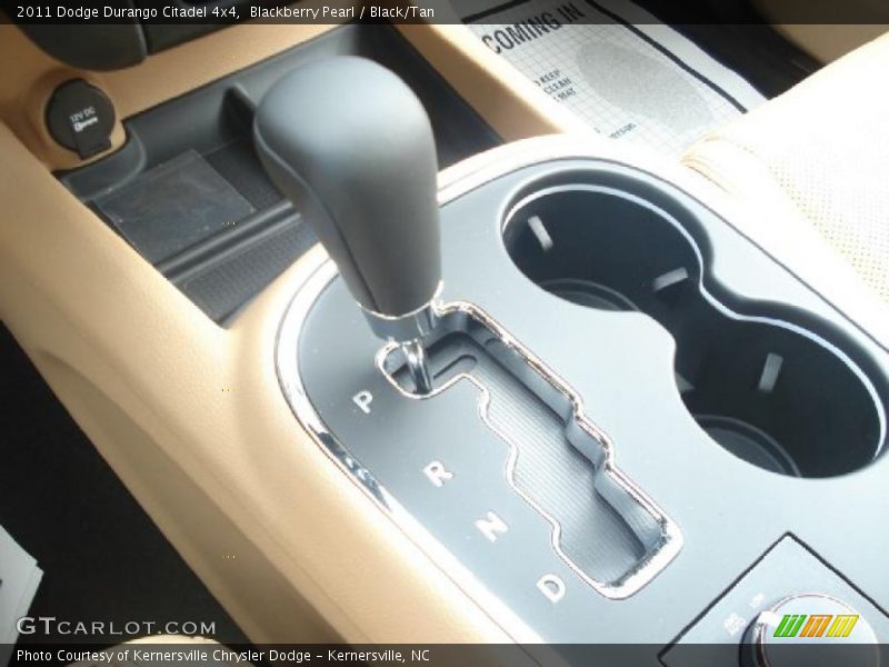 Blackberry Pearl / Black/Tan 2011 Dodge Durango Citadel 4x4