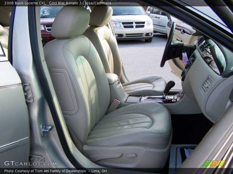 Gold Mist Metallic / Cocoa/Cashmere 2008 Buick Lucerne CXL
