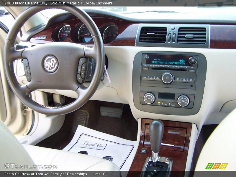 Gold Mist Metallic / Cocoa/Cashmere 2008 Buick Lucerne CXL