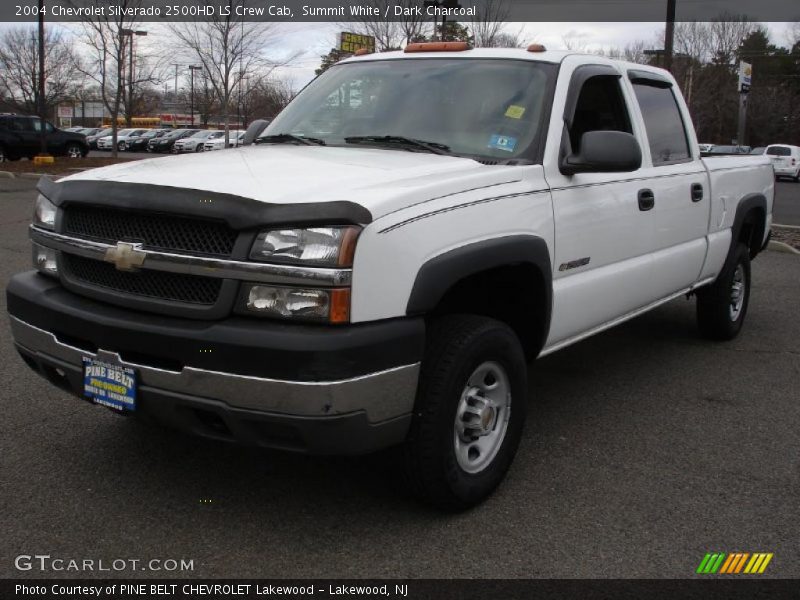 Summit White / Dark Charcoal 2004 Chevrolet Silverado 2500HD LS Crew Cab