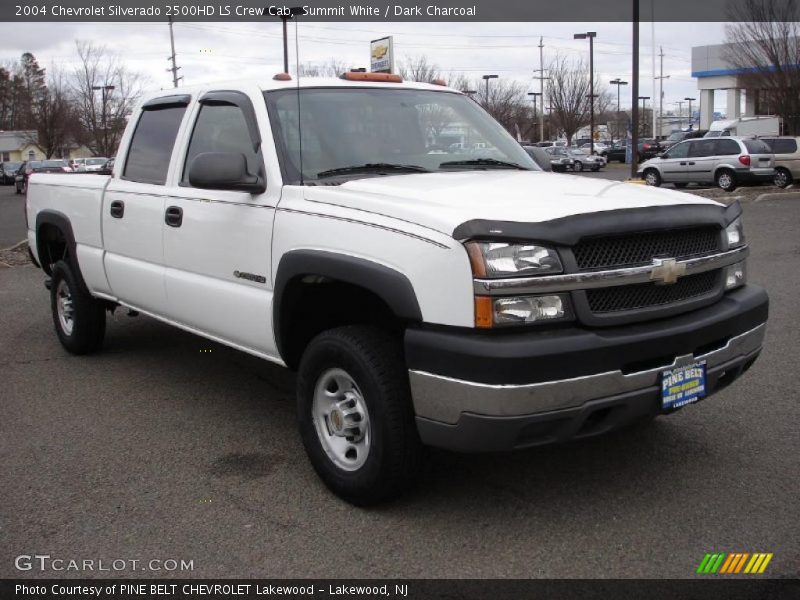 Summit White / Dark Charcoal 2004 Chevrolet Silverado 2500HD LS Crew Cab