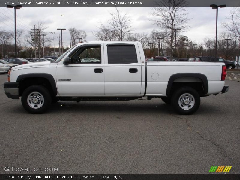 Summit White / Dark Charcoal 2004 Chevrolet Silverado 2500HD LS Crew Cab