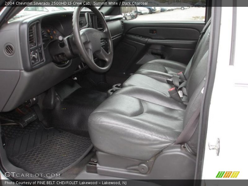 Summit White / Dark Charcoal 2004 Chevrolet Silverado 2500HD LS Crew Cab