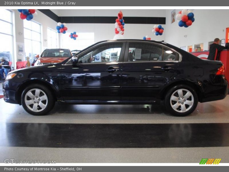 Midnight Blue / Gray 2010 Kia Optima LX