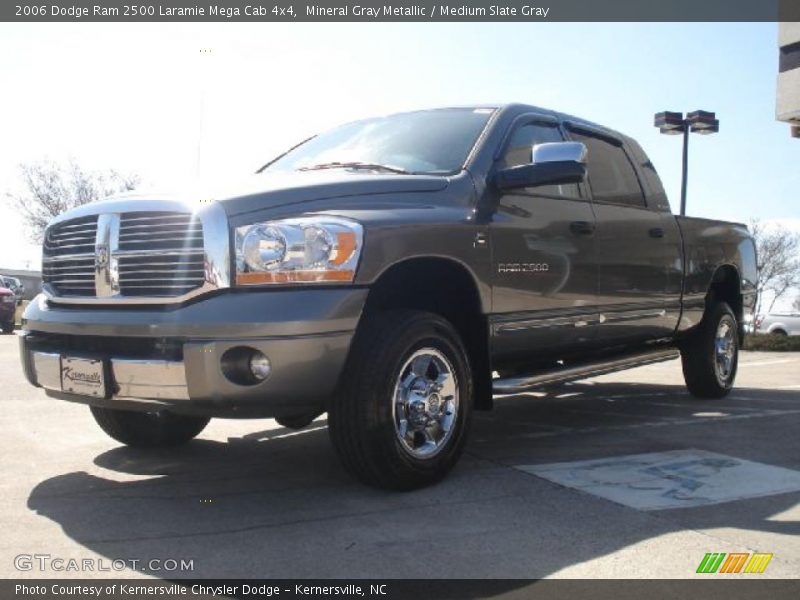 Mineral Gray Metallic / Medium Slate Gray 2006 Dodge Ram 2500 Laramie Mega Cab 4x4