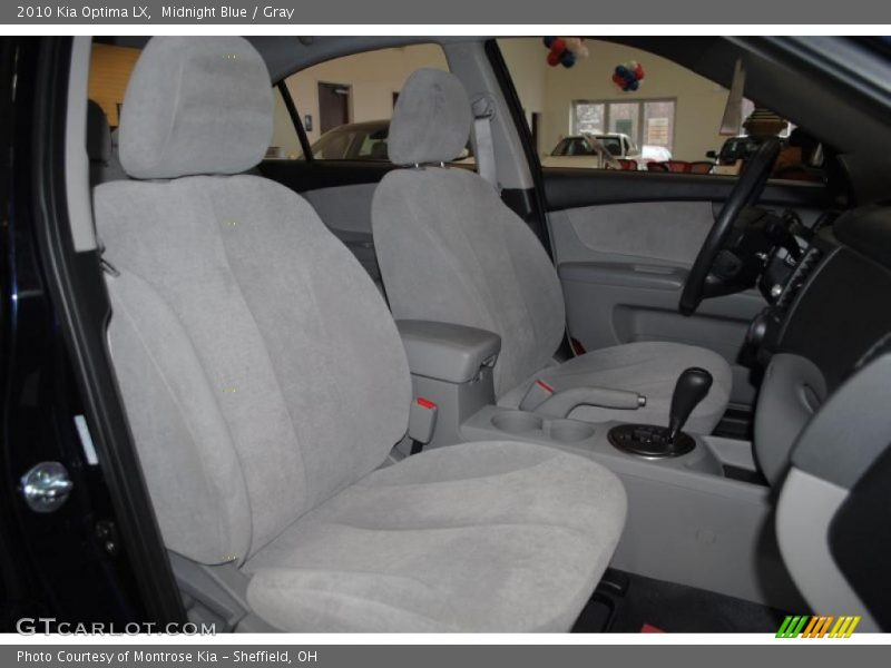 Midnight Blue / Gray 2010 Kia Optima LX