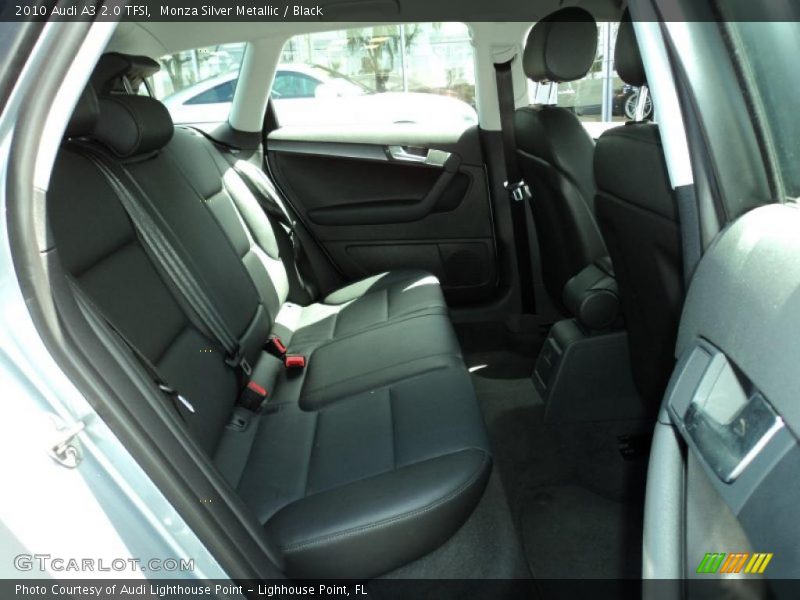 Monza Silver Metallic / Black 2010 Audi A3 2.0 TFSI