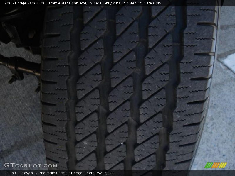 Mineral Gray Metallic / Medium Slate Gray 2006 Dodge Ram 2500 Laramie Mega Cab 4x4