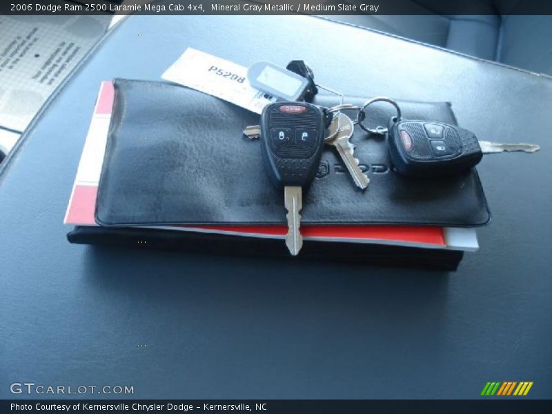 Mineral Gray Metallic / Medium Slate Gray 2006 Dodge Ram 2500 Laramie Mega Cab 4x4