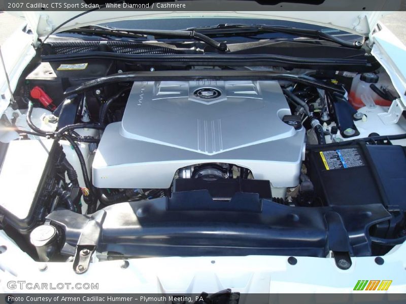 White Diamond / Cashmere 2007 Cadillac CTS Sport Sedan