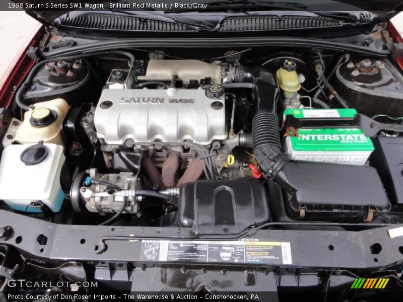  1998 S Series SW1 Wagon Engine - 1.9 Liter SOHC 8-Valve 4 Cylinder