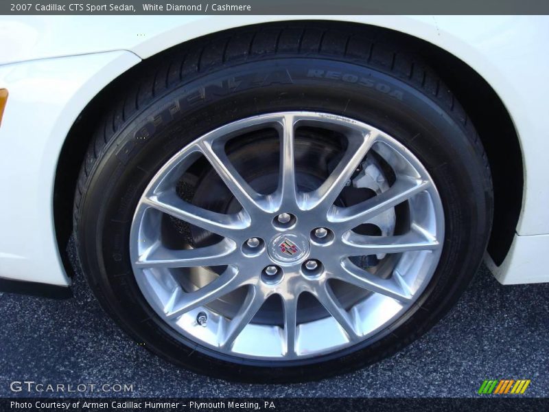 White Diamond / Cashmere 2007 Cadillac CTS Sport Sedan