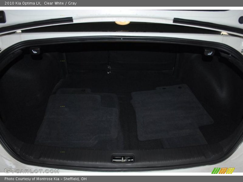 Clear White / Gray 2010 Kia Optima LX