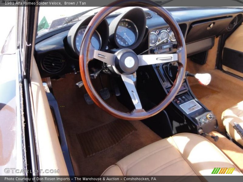  1981 Spider Veloce Steering Wheel