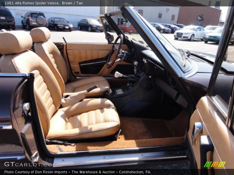  1981 Spider Veloce Tan Interior