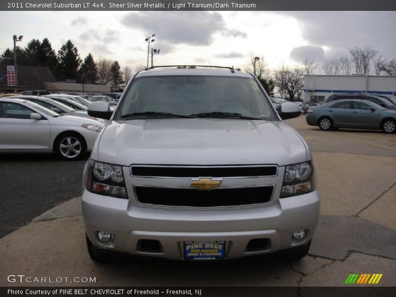 Sheer Silver Metallic / Light Titanium/Dark Titanium 2011 Chevrolet Suburban LT 4x4