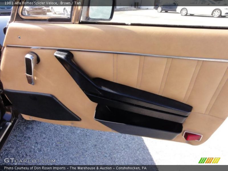  1981 Spider Veloce Tan Interior