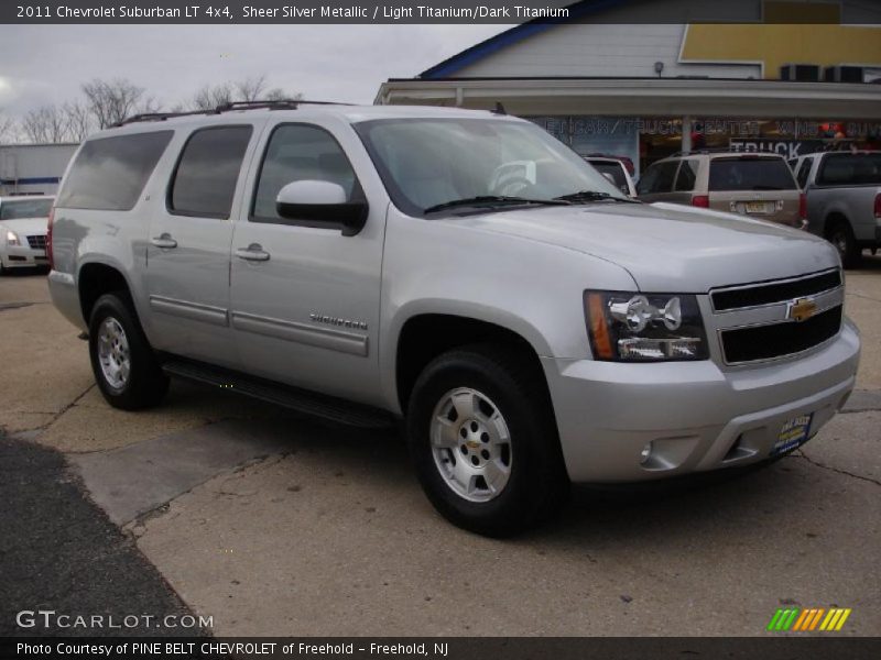 Sheer Silver Metallic / Light Titanium/Dark Titanium 2011 Chevrolet Suburban LT 4x4