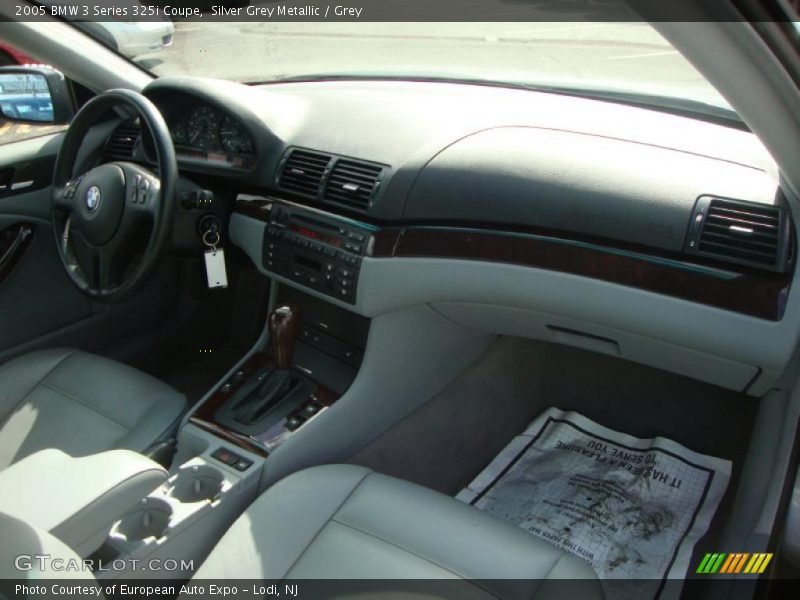 Silver Grey Metallic / Grey 2005 BMW 3 Series 325i Coupe