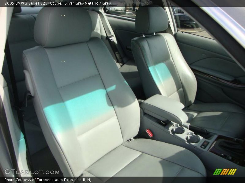 Silver Grey Metallic / Grey 2005 BMW 3 Series 325i Coupe