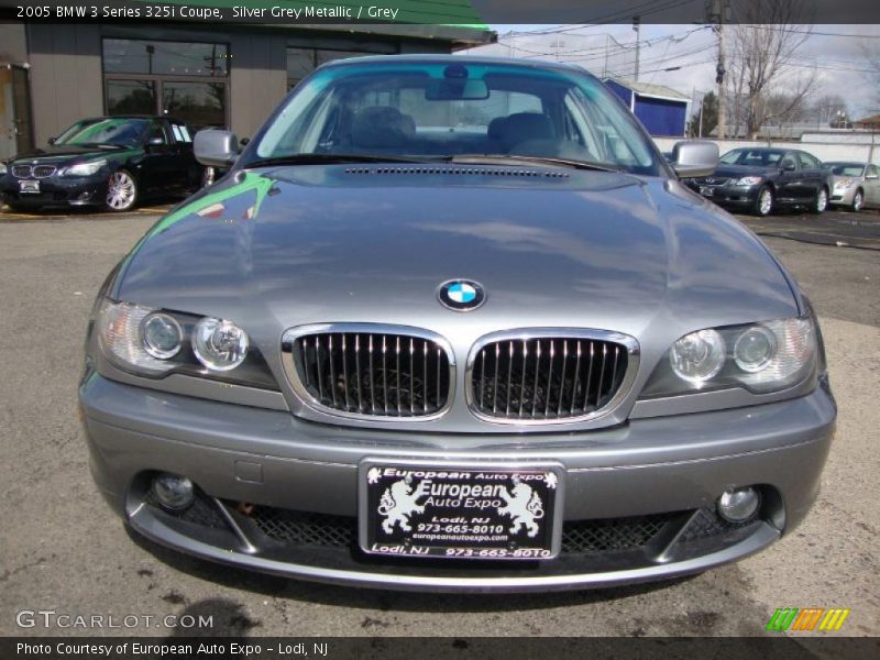 Silver Grey Metallic / Grey 2005 BMW 3 Series 325i Coupe