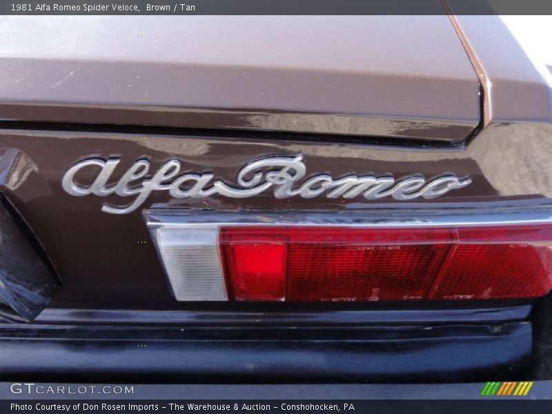 1981 Spider Veloce Logo