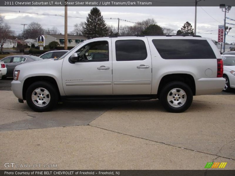 Sheer Silver Metallic / Light Titanium/Dark Titanium 2011 Chevrolet Suburban LT 4x4