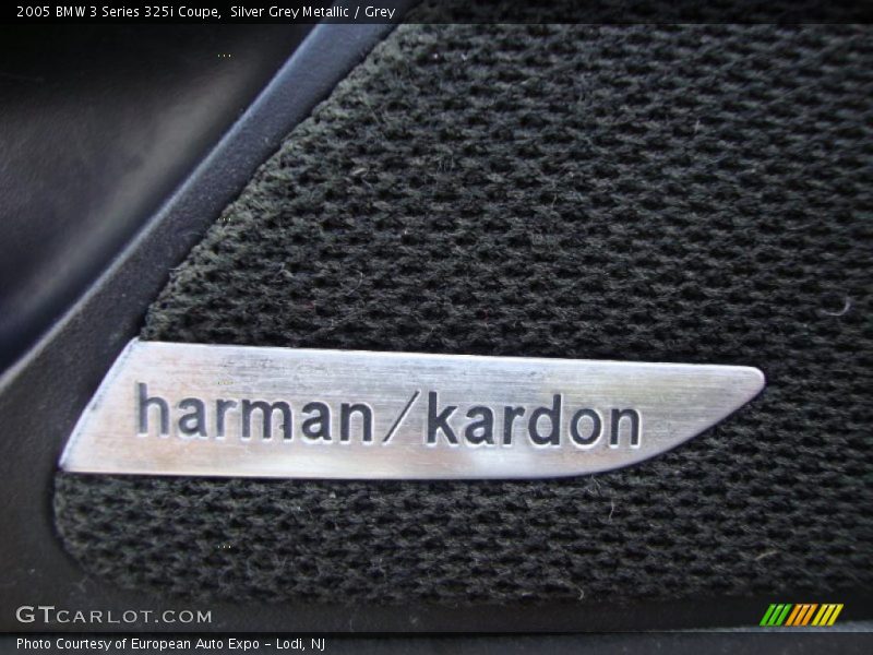 Silver Grey Metallic / Grey 2005 BMW 3 Series 325i Coupe