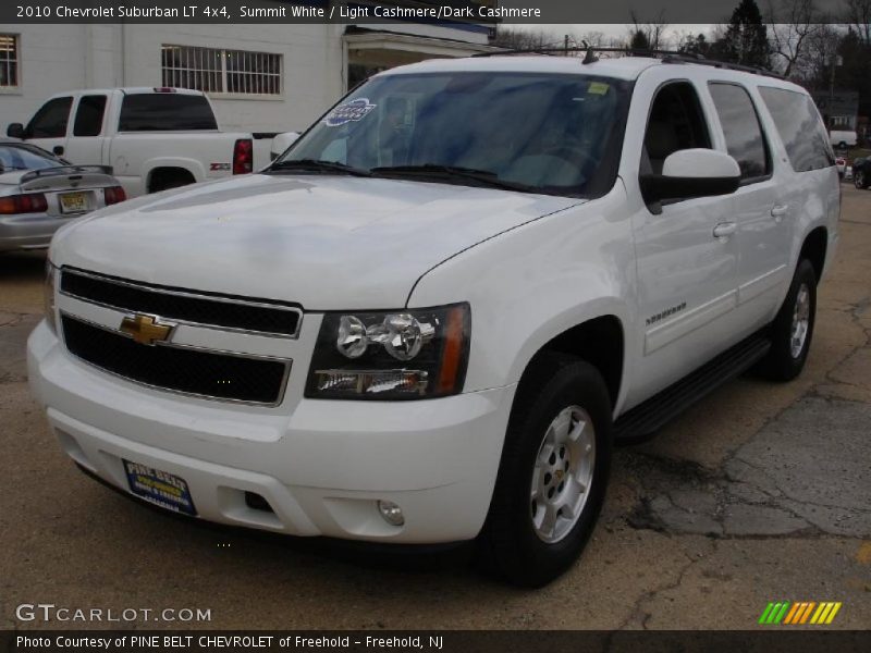Summit White / Light Cashmere/Dark Cashmere 2010 Chevrolet Suburban LT 4x4