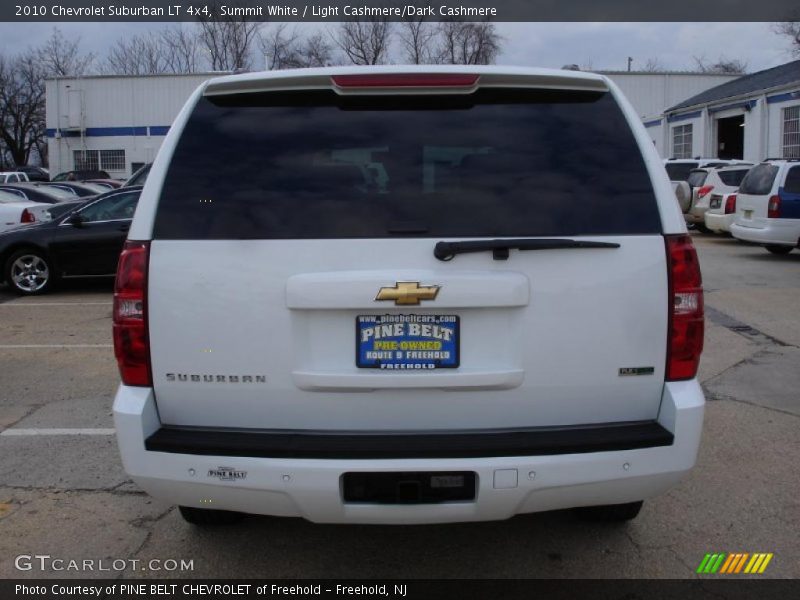 Summit White / Light Cashmere/Dark Cashmere 2010 Chevrolet Suburban LT 4x4