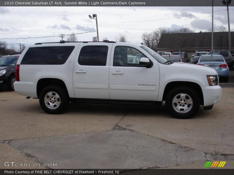 Summit White / Light Cashmere/Dark Cashmere 2010 Chevrolet Suburban LT 4x4