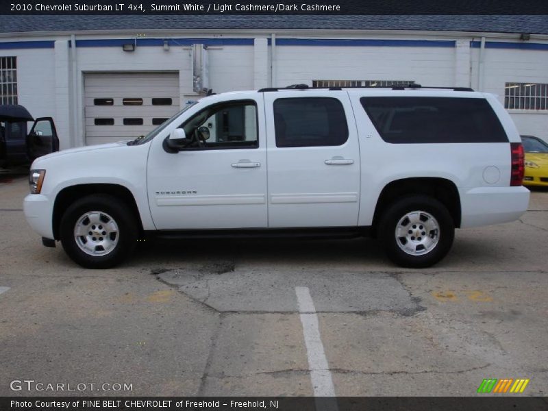 Summit White / Light Cashmere/Dark Cashmere 2010 Chevrolet Suburban LT 4x4