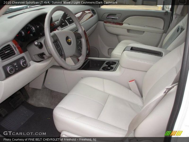 Summit White / Light Cashmere/Dark Cashmere 2010 Chevrolet Suburban LT 4x4