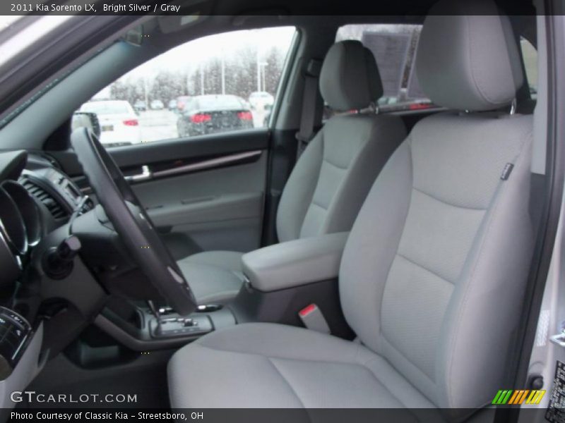 Bright Silver / Gray 2011 Kia Sorento LX