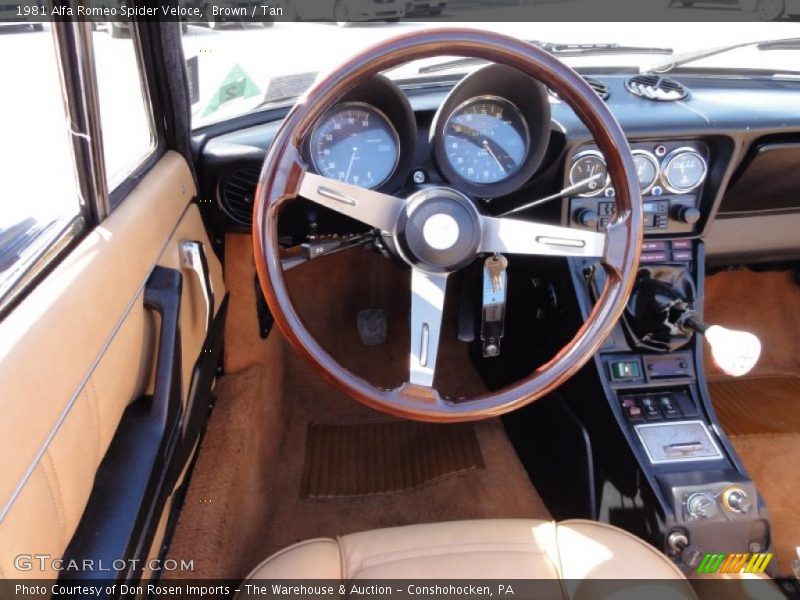  1981 Spider Veloce Steering Wheel