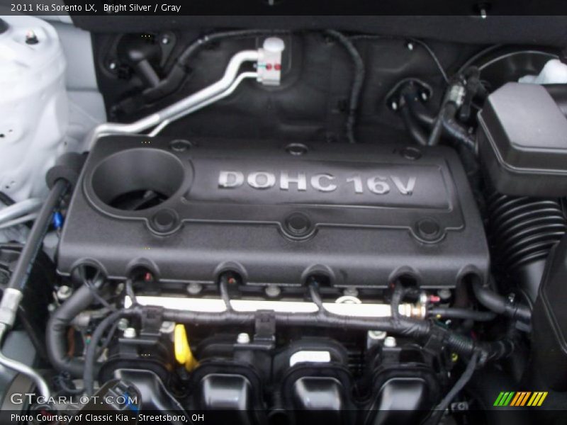 Bright Silver / Gray 2011 Kia Sorento LX