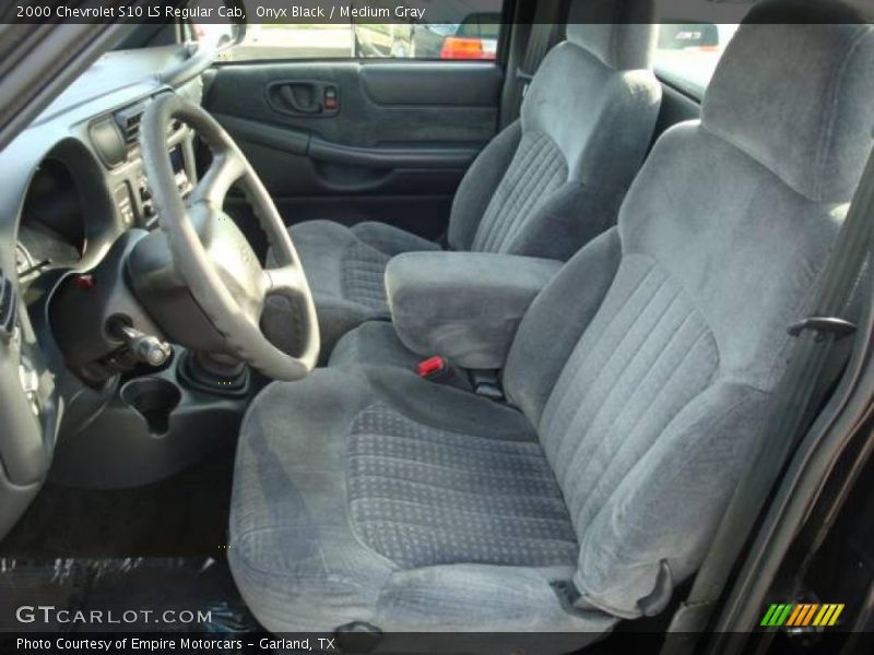 Onyx Black / Medium Gray 2000 Chevrolet S10 LS Regular Cab