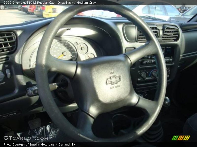 Onyx Black / Medium Gray 2000 Chevrolet S10 LS Regular Cab