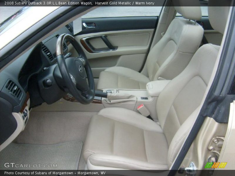  2008 Outback 3.0R L.L.Bean Edition Wagon Warm Ivory Interior