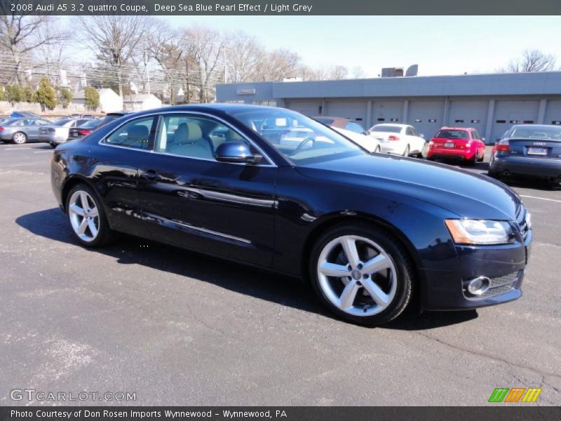  2008 A5 3.2 quattro Coupe Deep Sea Blue Pearl Effect